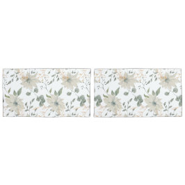 クラシックフローラ植物学 枕カバー