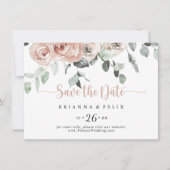 クラシックフローラ横置き結婚型 セーブザデート (正面)