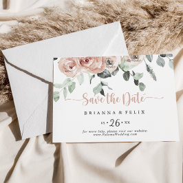 クラシックフローラ横置き結婚型 セーブザデート