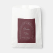 クラシックフローラ結婚門 フェイバーバッグ (正面)