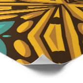 クラシックフローラ：タイムレスヴィンテージパターン。 ポスター (角)