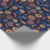 クラシックフローラ ラッピングペーパー (角)