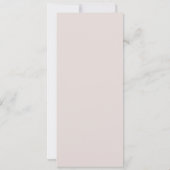 クラシックフローリッシュモノグラムメニューカード 招待状 (裏面)