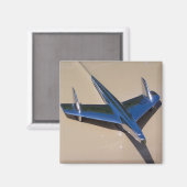 クラシックフードオーナメントの高い背景 マグネット (正面/裏面)