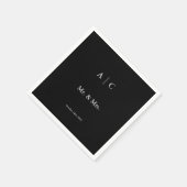 クラシックブカスタマイズ結婚ル・カクテルナプキン スタンダードカクテルナプキン (角)