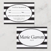 クラシックブストライプラック 予約カード (正面/裏面)