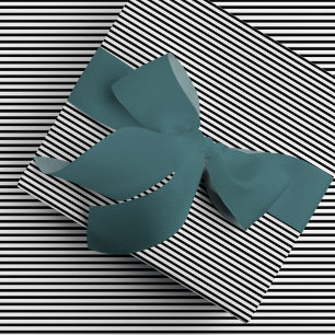 クラシックブラックのピンストライプ模様包み紙 ラッピングペーパー