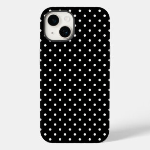 クラシックブラックアンドホワイトドット柄 14 Case-Mate iPhone 14ケース