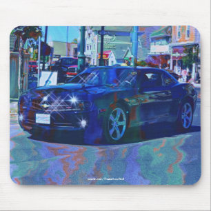 クラシックブラックカーコレクション可能なマウスパッド マウスパッド