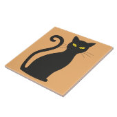 クラシックブラックキャットセラミックタイル タイル (側面)