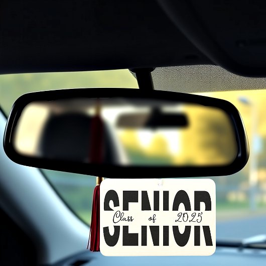 クラシックブラックシニアカスタム カーエアーフレッシュナー