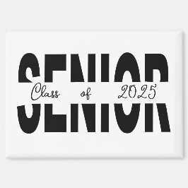 クラシックブラックシニアカスタム マグネット