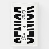 クラシックブラックシニアカスタム 横断幕 (縦)