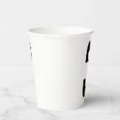 クラシックブラックシニアカスタム 紙コップ (右)