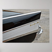 クラシックブラックベルエアカーリヤフェンダーポスター ポスター (正面)