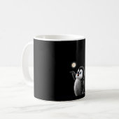 クラシックブラックマグ コーヒーマグカップ (正面左)