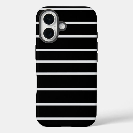 クラシックブラックメタルクリームベール Case-Mate iPhoneケース (裏面)