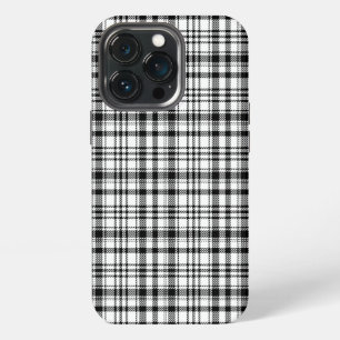 クラシックブラック+ホワイトのチェック柄 iPhone 13 PROケース