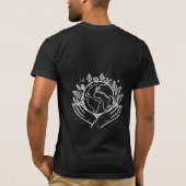 クラシックブラックTシャツ Tシャツ (裏面)