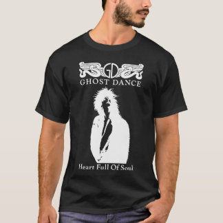 クラシックブリティッシュゴスロックバンドGhost dance Heart f Tシャツ
