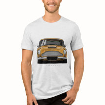 クラシックブリティッシュスポーツカーDB4 GT Tシャツ