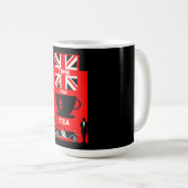 クラシックブリティッシュ茶飲み器マグ コーヒーマグカップ (正面右)
