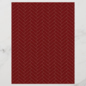 クラシックブルゴーニュグレーヘリンボーンパターン (正面)