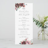 クラシックブルゴーニュ赤面バラ&牡丹 プログラム (スタンド正面)