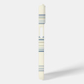 クラシックブルーとクリームプレイドフォンケース Case-Mate iPhoneケース (裏面 / 右)