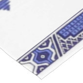 クラシックブルーウィロー中国デザイン テーブルクロス (アングル)