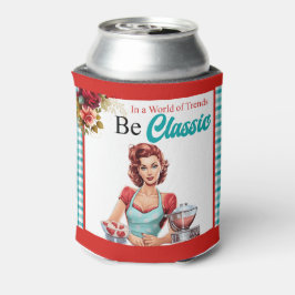 クラシックブルーピンアップバチェロレッテパーティー 缶クーラー