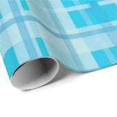 クラシックブループレイド包装紙 ラッピングペーパー (ロールコーナー)