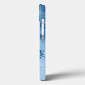 クラシックブルー星パタモダンーン名 Case-Mate iPhoneケース (裏面 / 左)