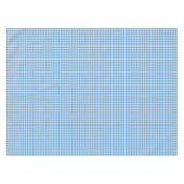 クラシックブルー&ホワイトギンガムピクニックパーティー テーブルクロス (正面(横))