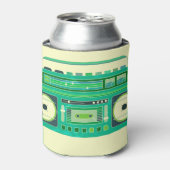 クラシックブームボックスヴィンテージ画像 缶クーラー (缶正面)