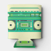 クラシックブームボックスヴィンテージ画像 缶クーラー (裏面)