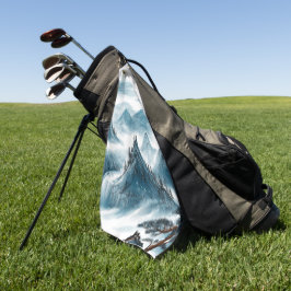 クラシックブ転がルーズ絵画山脈 ゴルフタオル