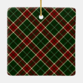 クラシックプパーソナライズされたライド犬の写真 セラミックオーナメント (裏面)