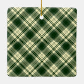 クラシックプパーソナライズされたライド犬の写真 セラミックオーナメント (裏面)