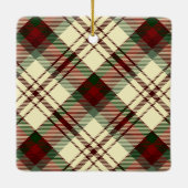 クラシックプパーソナライズされたライド犬の写真 セラミックオーナメント (裏面)