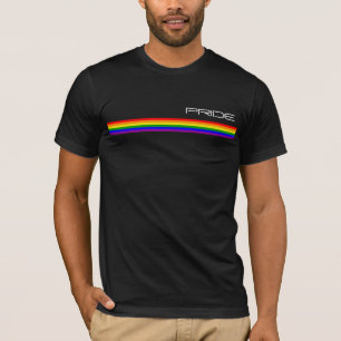 クラシックプライドエレガントゲイプライド国旗Tシャツ Tシャツ