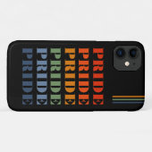 クラシックプライドLGBTQ カッコいい Case-Mate iPhoneケース (裏面(横))