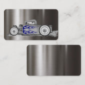 クラシックプラチ車のナ名刺 名刺 (正面/裏面)