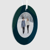 クラシックプレドの最初のク結婚したリスマス オーナメント (正面)