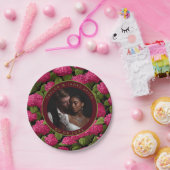 クラシックプレートの思い出結婚にアジサイ ペーパープレート (パーティー)