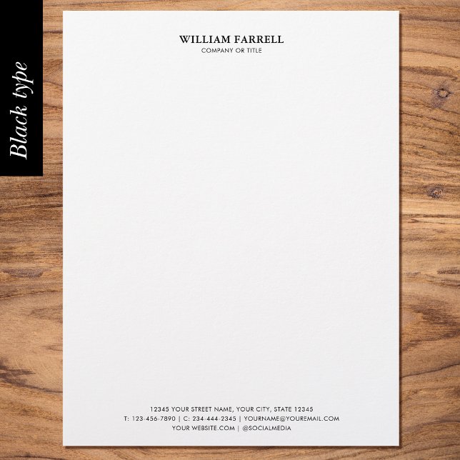 クラシックプロフェッショナルブ伝統的ラック レターヘッド (クリエイターアップロード済み)