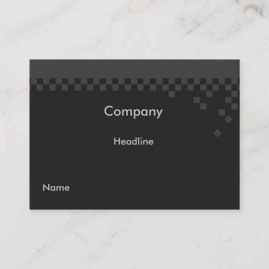 クラシックプロフェッショナルプロファイルカード 名刺 (正面)