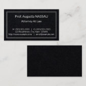 クラシックプロフェッショナル名刺発行 名刺 (正面/裏面)