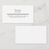 クラシックプロフェッショナル名刺 名刺 (正面/裏面)