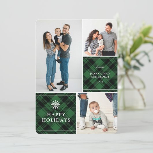 クラシックプ数々のライドフォトホリデーカード シーズンカード (スタンド正面)